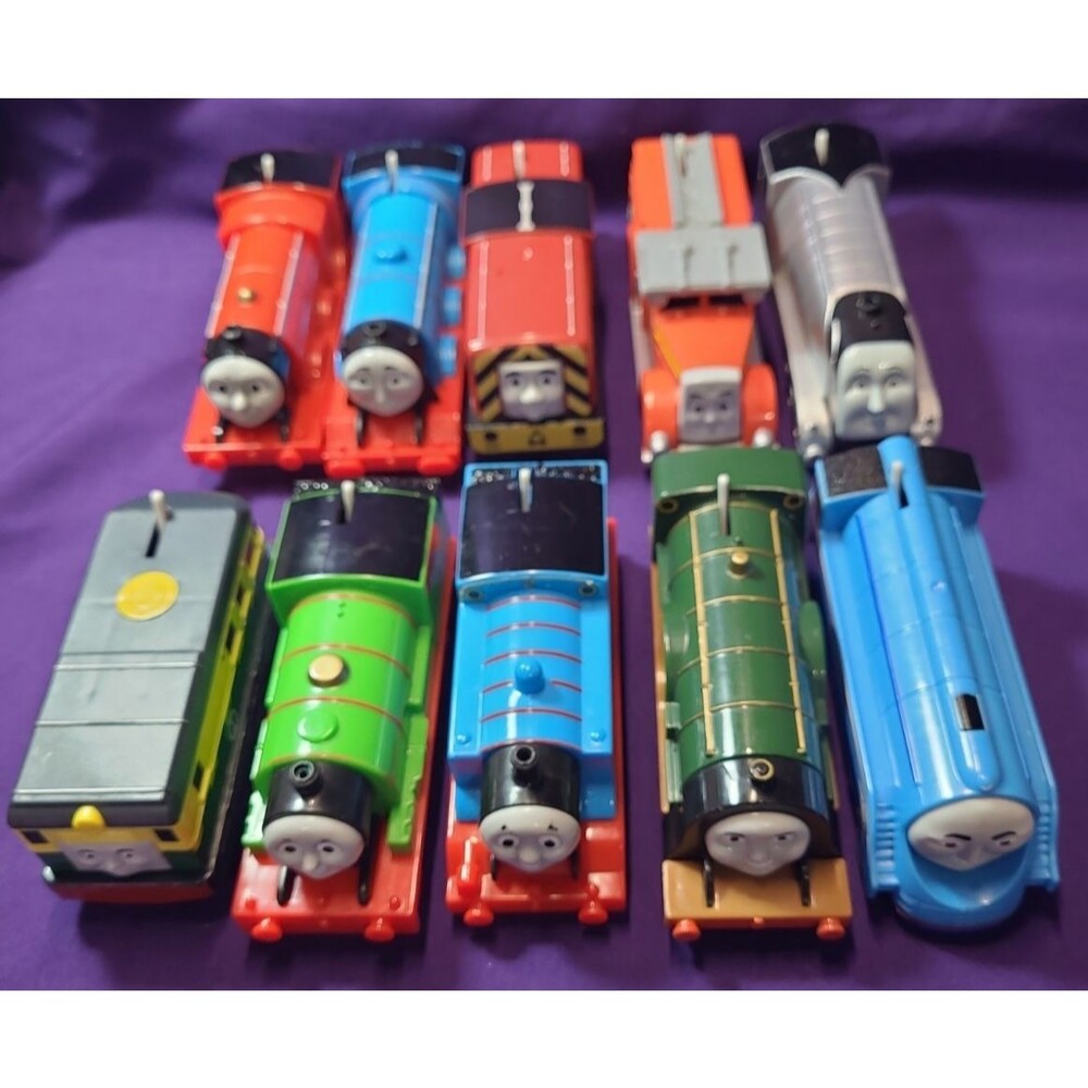 Vintage Lot of Working Thomas & Friends Trains Trackmaster 2013 - 10 total